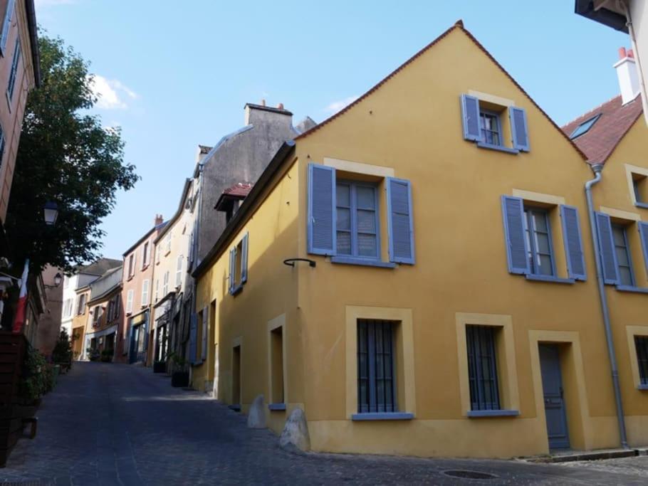 Chez Laurette - Charming Apartment In Historic Village Near Versailles 마를리 르 루아 외부 사진