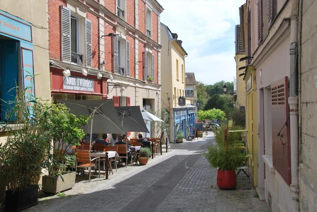 Chez Laurette - Charming Apartment In Historic Village Near Versailles 마를리 르 루아 외부 사진
